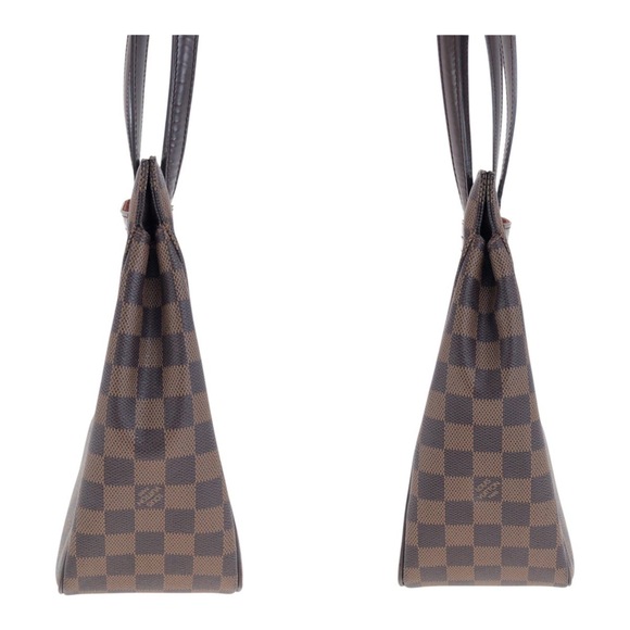 LOUIS VUITTON Authentic Brown Damier Leather Shoulder Bag - Picture 8 of 10